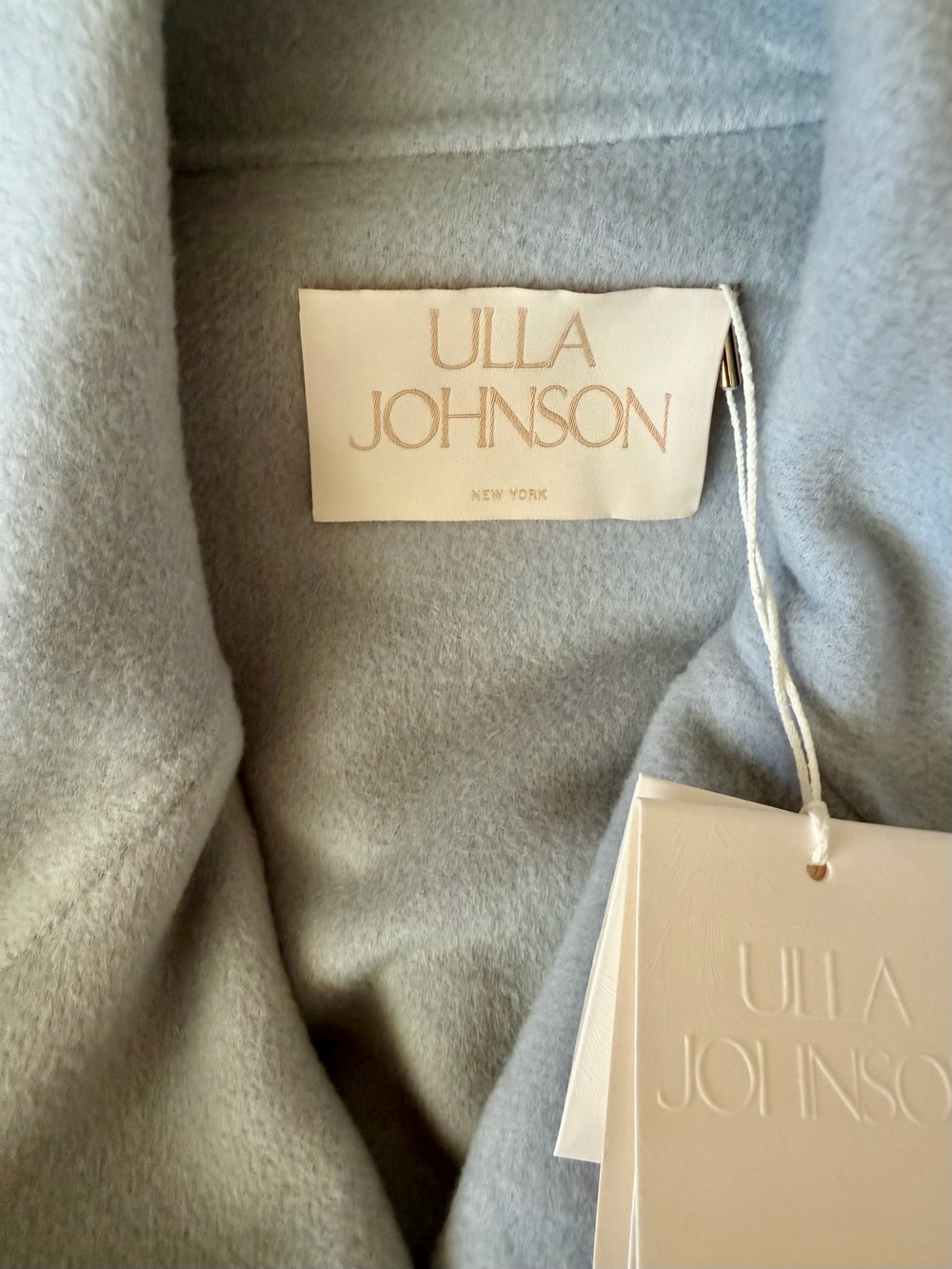 Ulla Johnson Diana Wool Peacoat, Slate - Picture 10 of 10